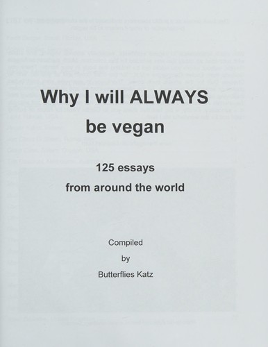 Why I Will Always Be Vegan