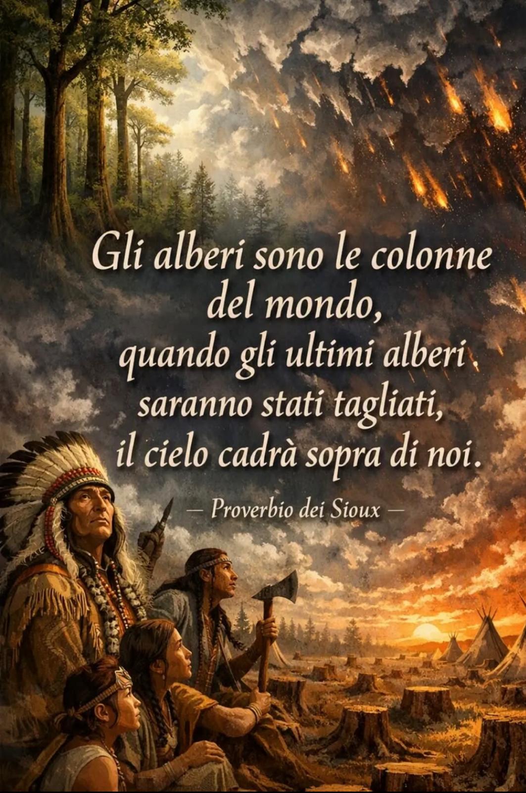 Proverbio dei Sioux –